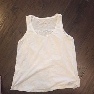 Lilly Pulitzer white tank top